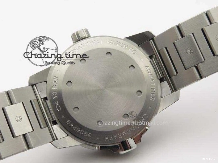 MIROTIME 0101 UrbanStyle Aquatimer Automatic IW329002 V6F 1:1 Best Edition Black Dial On SS Bracelet MIYOTA 7317